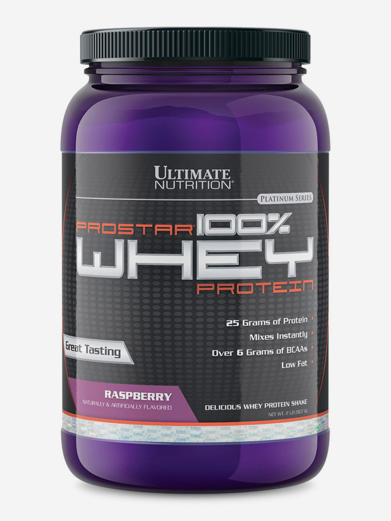 Протеин Ultimate Nutrition Prostar Whey, 907 г, Малина
