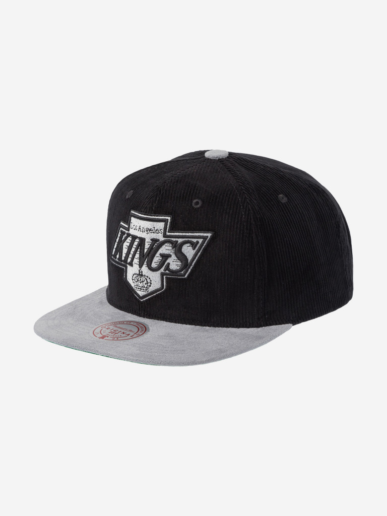 Бейсболка с прямым козырьком MITCHELL NESS HS10398-LAKBLCK Los Angeles Kings NHL (черный)