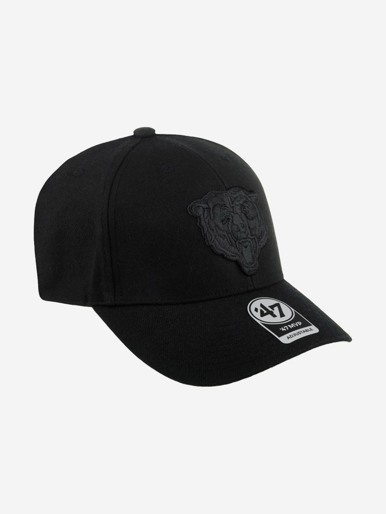 Бейсболка 47 BRAND FL-MVP06WBV-BKB Chicago Bears NFL (черный)