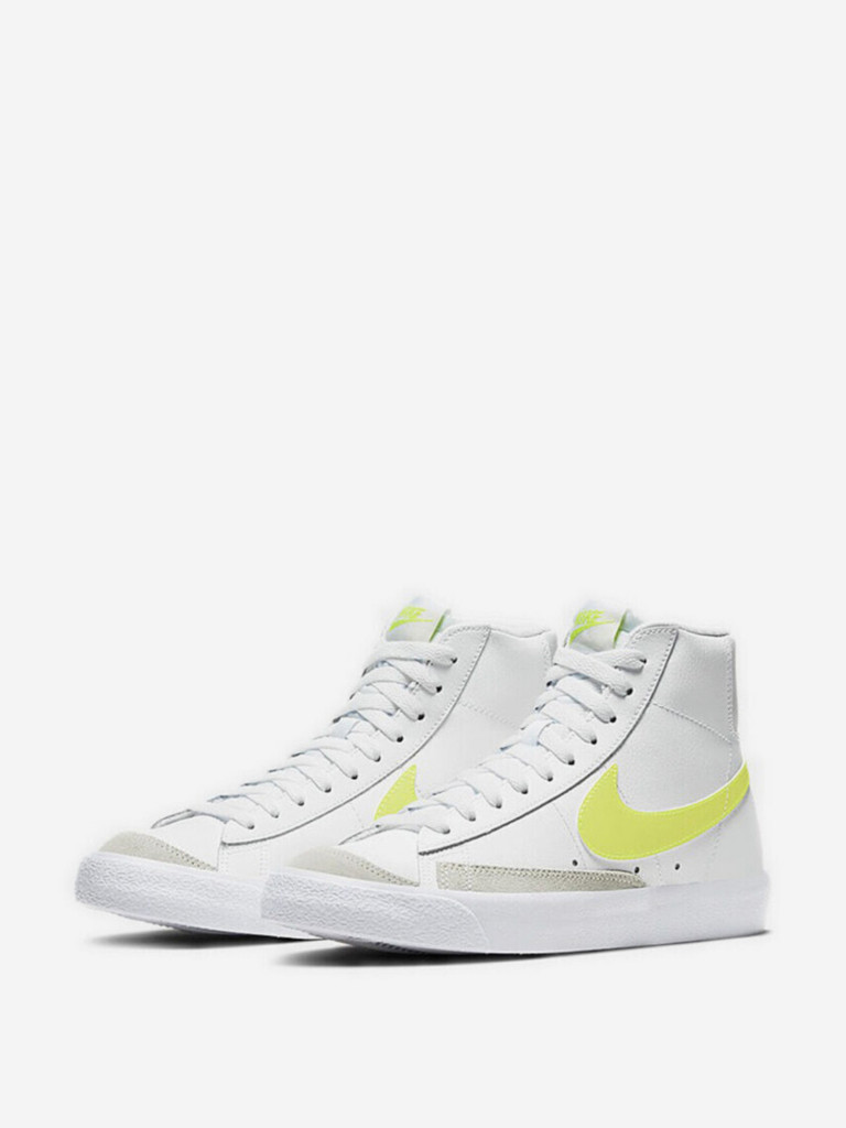 Кеды высокие женские Nike Blazer Mid 77 Lemon Venom