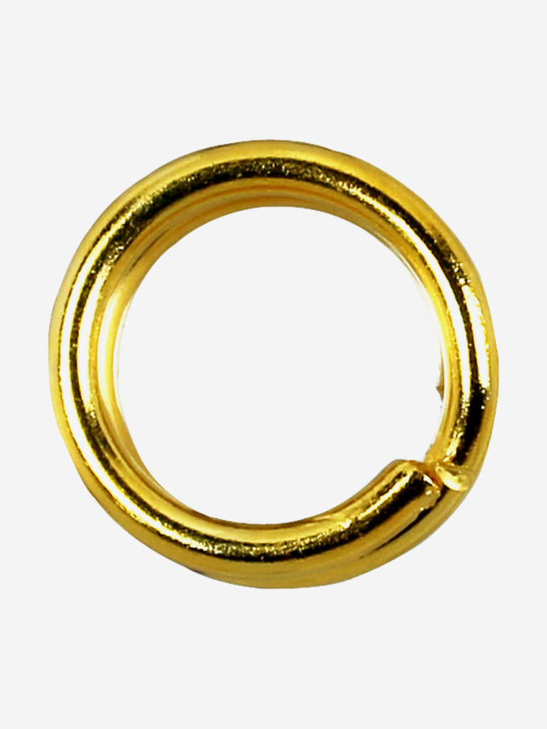 Кольцо заводное OWNER Sprit Ring Regular gold №2 18шт