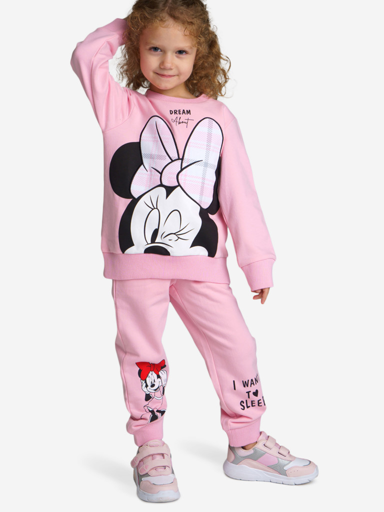 Комплект Playtoday для девочки: толстовка, брюки