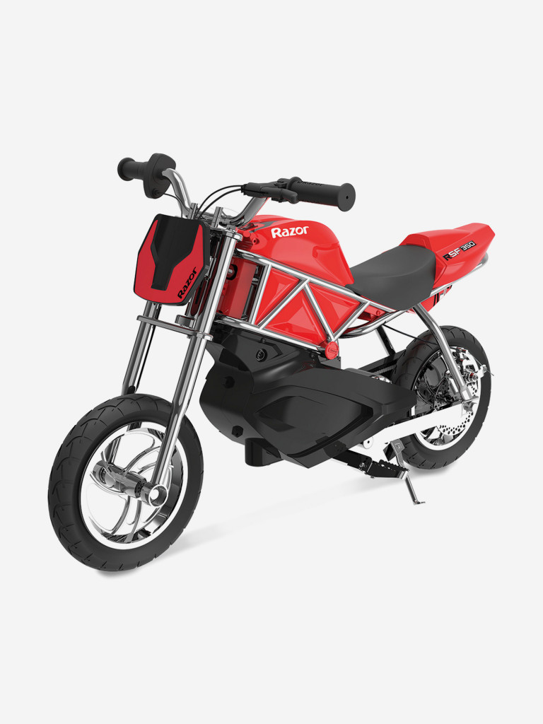Электромотоцикл спортивный для детей и подростков Razor RSF350 - Красный