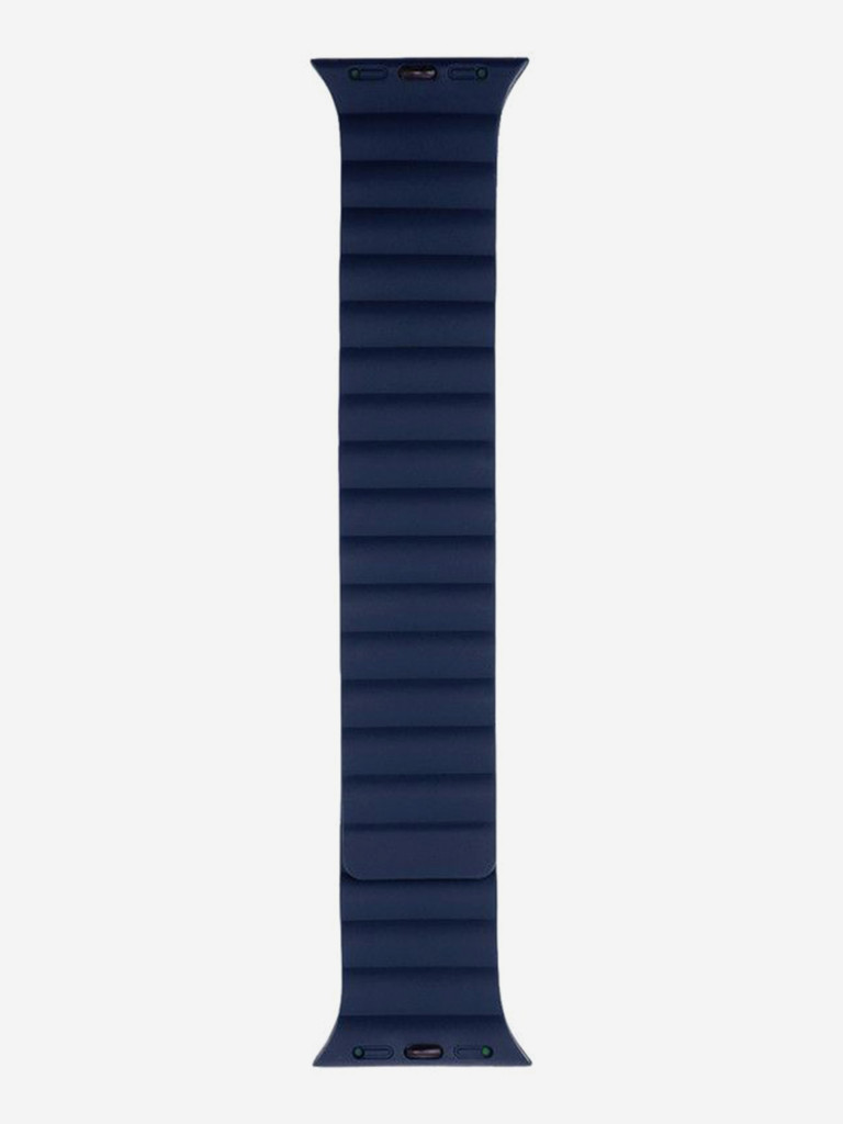 Ремешок для часов Apple Watch Ultra/49/45/44/SE/42 mm Mutural Оригинал, ультралегкий силиконовый на магните — midnight