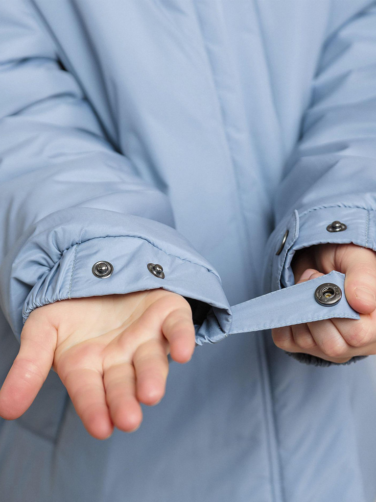 Куртка утепленная для девочки batik Шерил голубая лисица