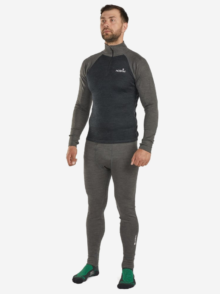 Термобелье Norfin Natural Heat Merino мужское зимнее второго слоя для охоты и рыбалки