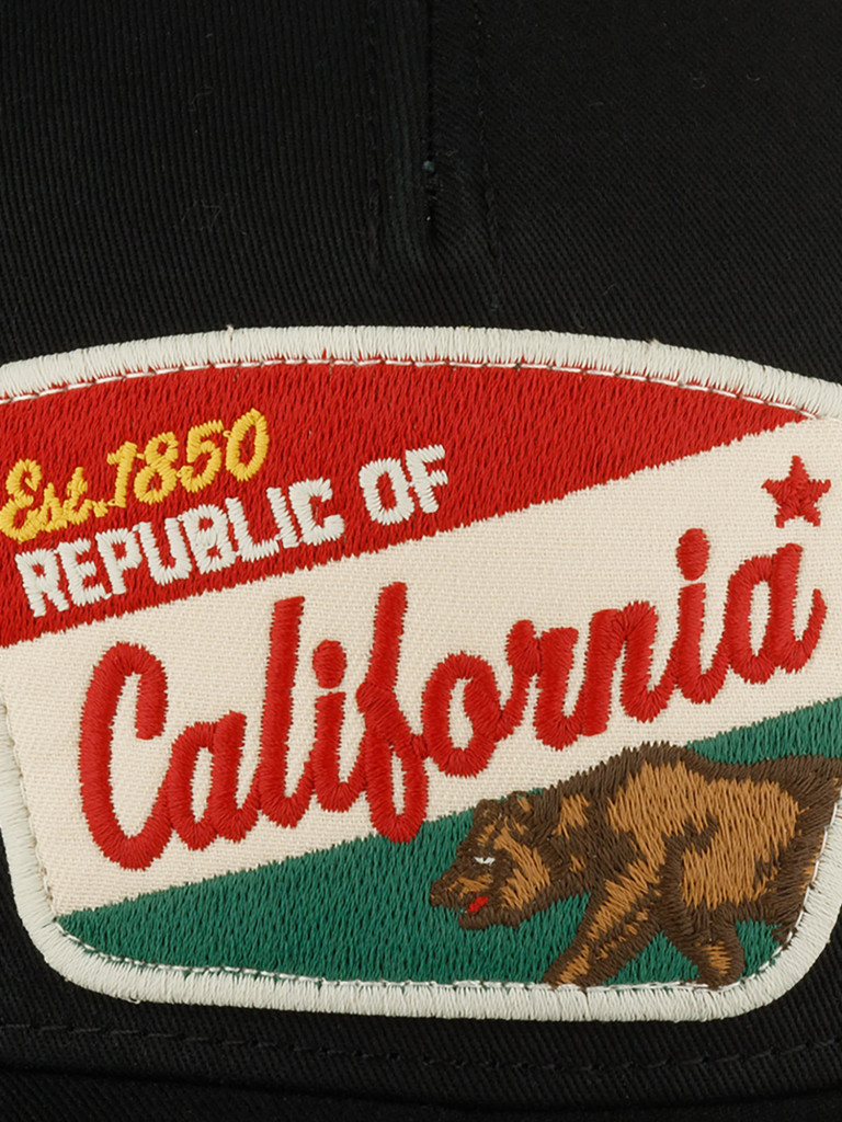 Бейсболка с сеточкой AMERICAN NEEDLE SMU679A-CALI California Valin (черный)