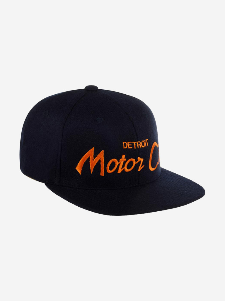 Бейсболка с прямым козырьком HOOD 100-MWL001-MI001-NYA Motor City II, MI (синий)