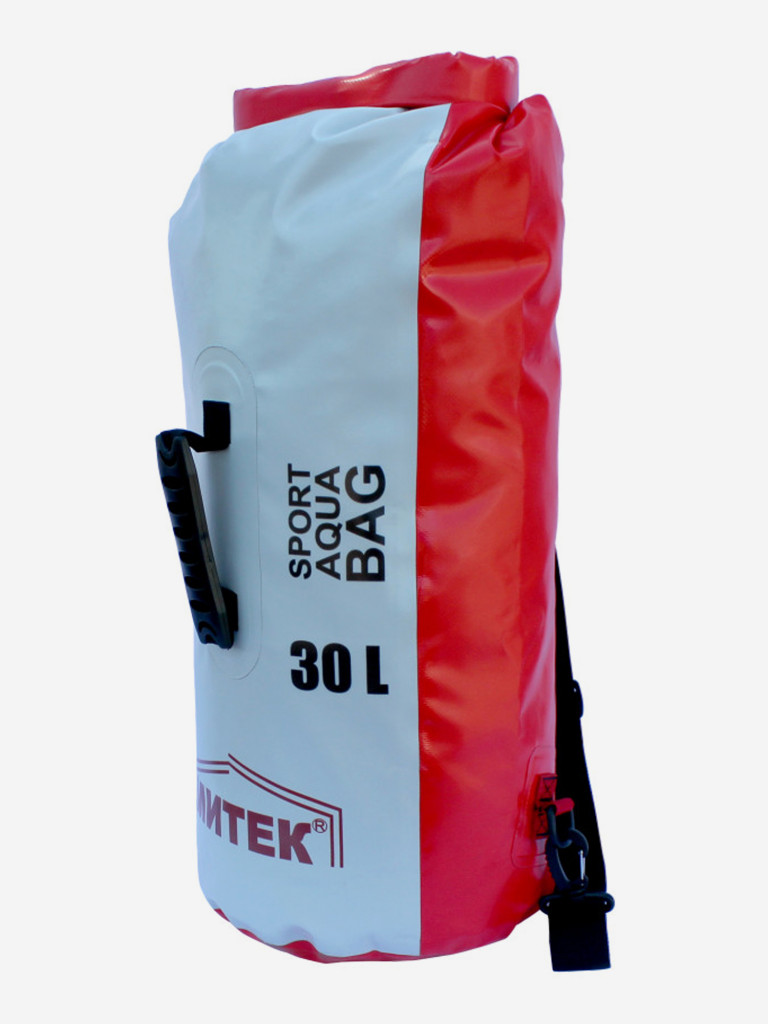 Герморюкзак МИТЕК 30л D 26см Н-57см (красно-серый)