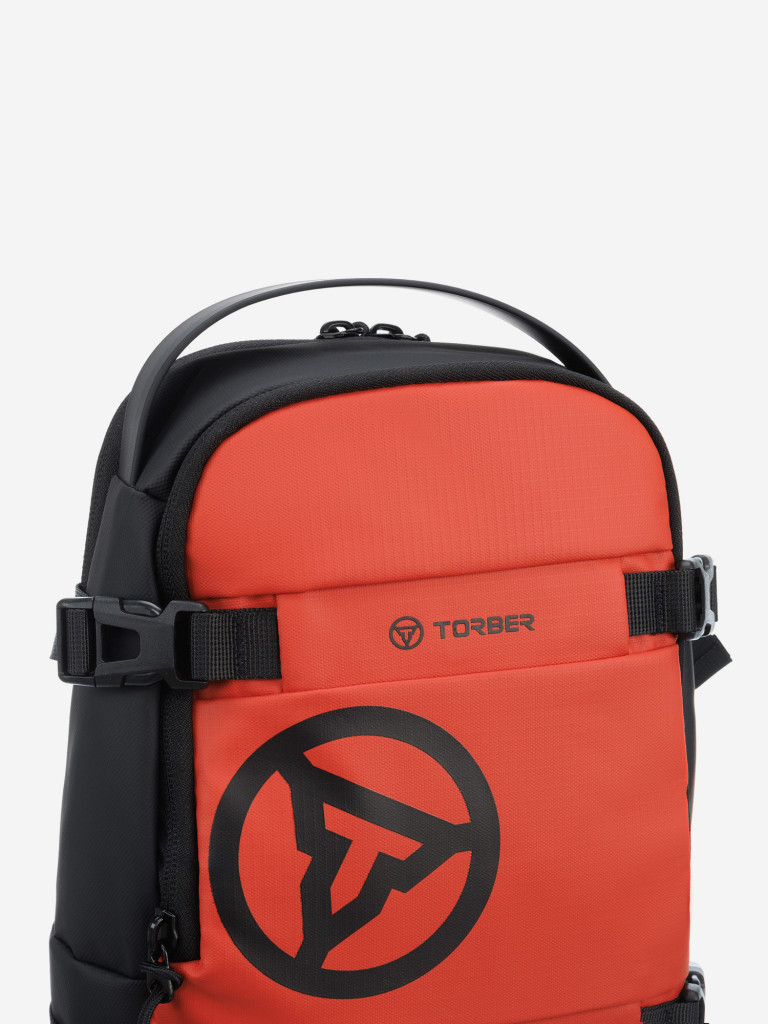 Рюкзак на одно плечо TORBER Xtreme оранжевый/чёрный 5л