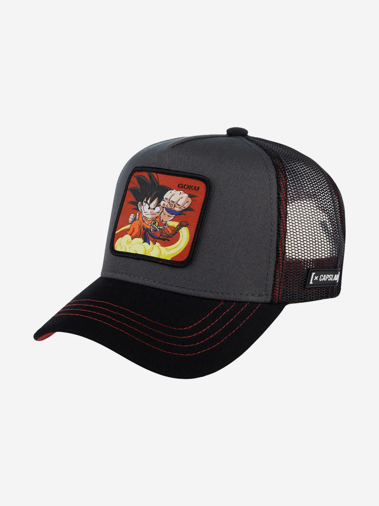 Бейсболка с сеточкой CAPSLAB CL/DB1/1/GOK4 Dragon Ball Goku (серый)