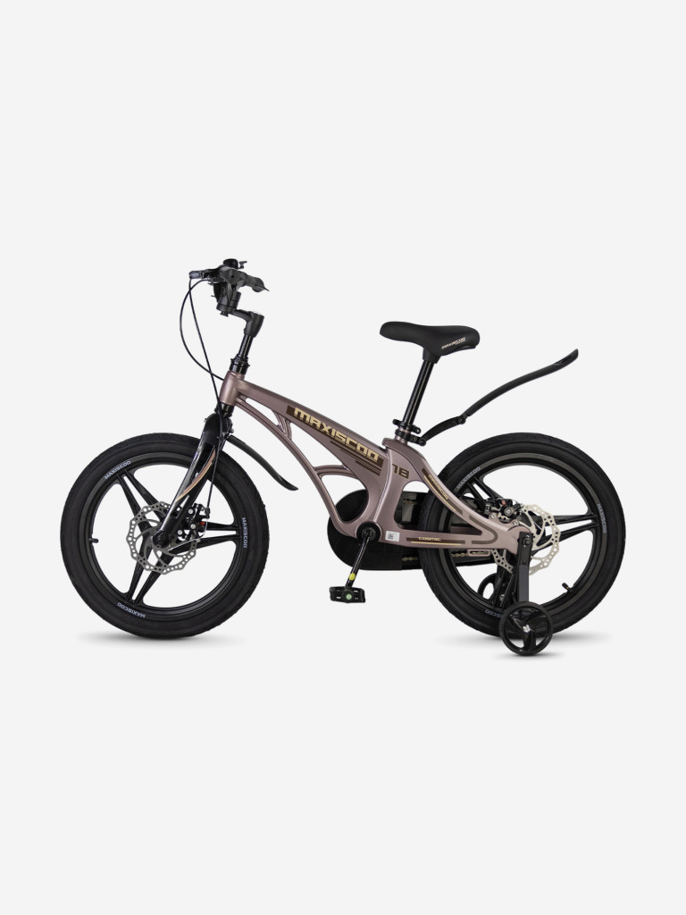 Велосипед Детский Maxiscoo Cosmic Deluxe 18'' Бронзовый Матовый (2026) (MSC-C1855D)