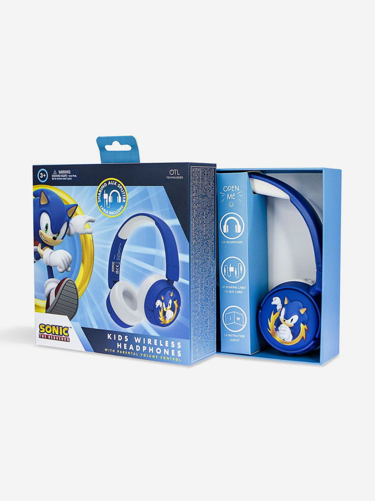 Детские беспроводные наушники OTL Technologies Sonic the Hedgehog