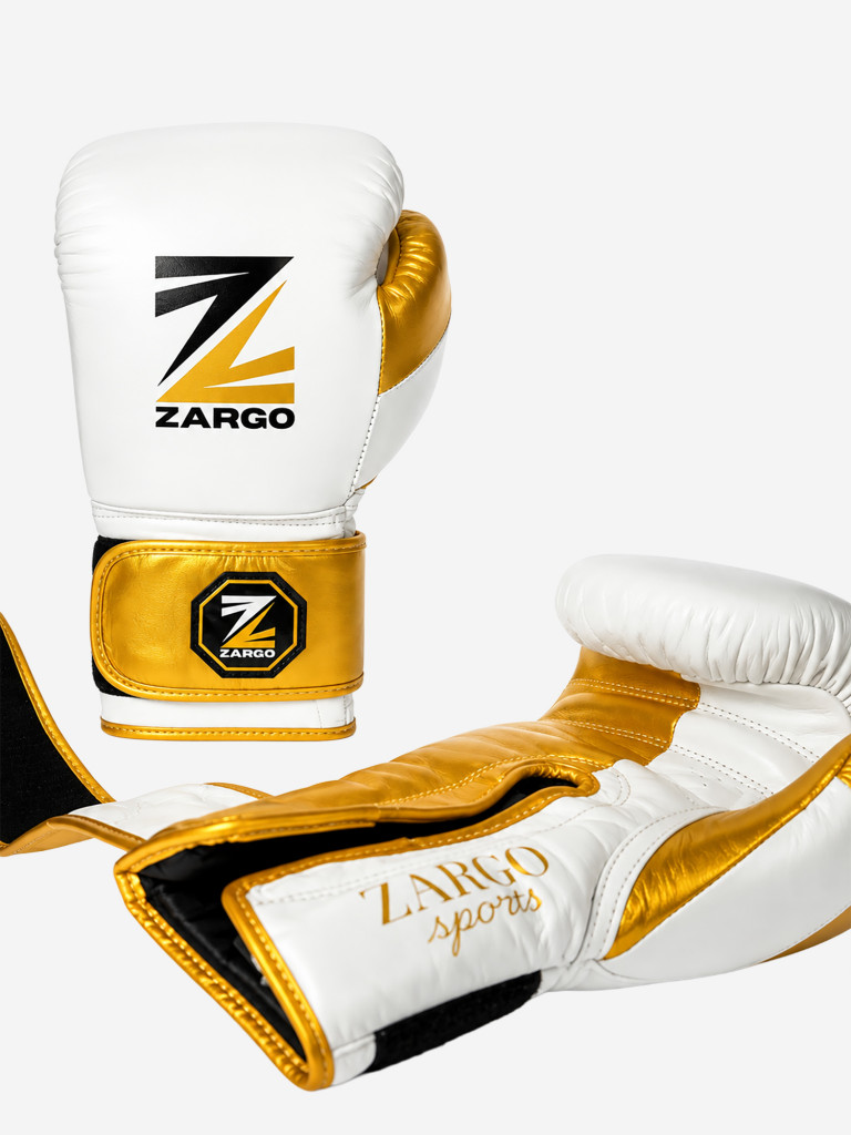 Боксерские перчатки ZARGO, натуральная кожа