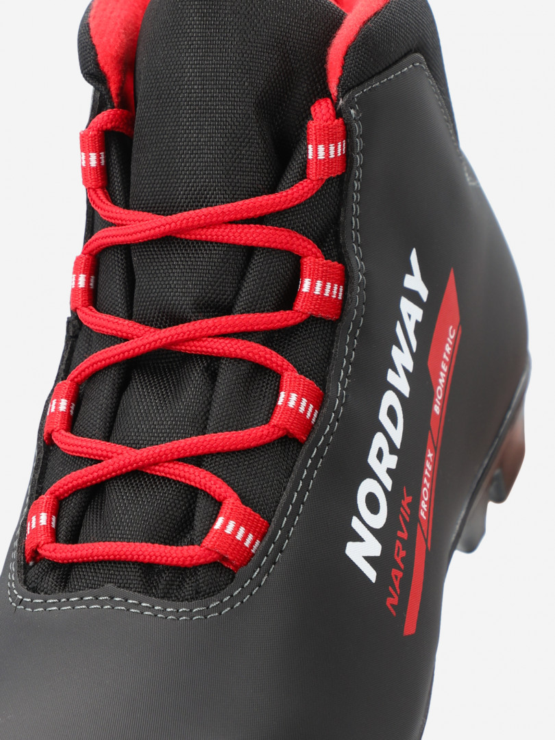 Ботинки для беговых лыж детские Nordway Narvik NNN 31644330299 Черный, размер 32,33,34,35,36,37,37.5,31, фото 8
