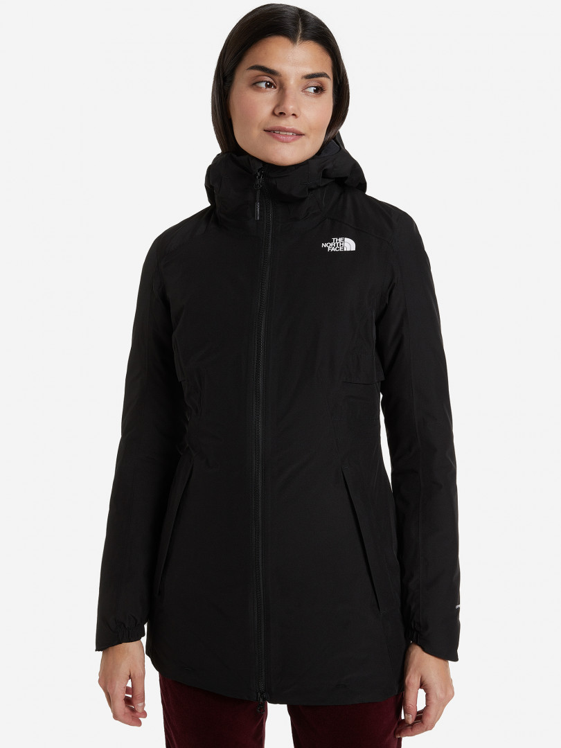 фото Куртка утепленная женская the north face hikesteller, черный