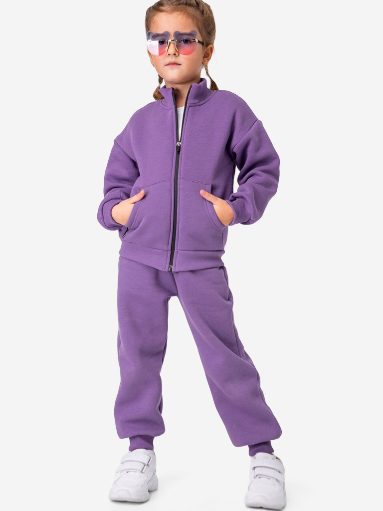 Костюм спортивный для девочек теплый с начесом Happyfox