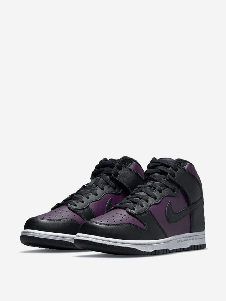 Кеды высокие Nike Dunk High x Fragment