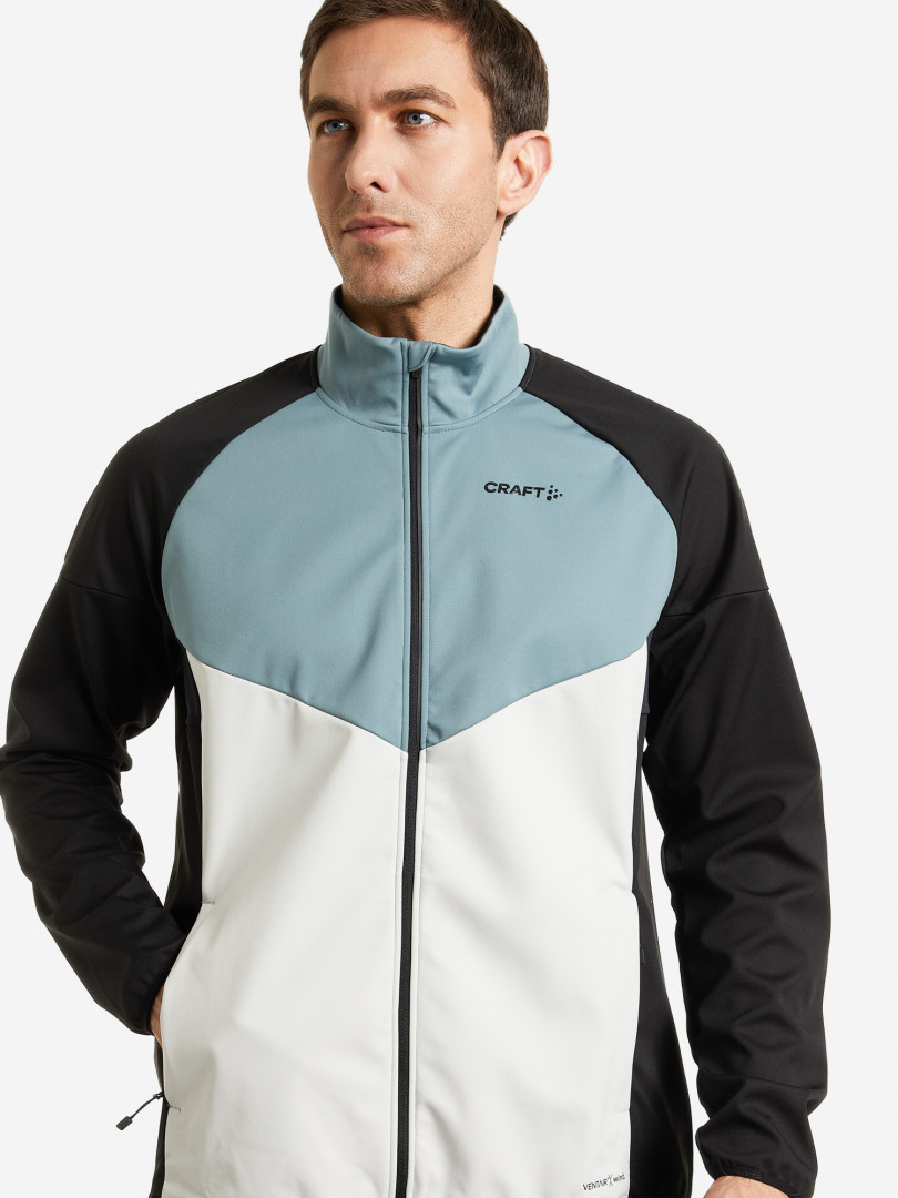 фото Куртка мужская craft glide block, черный