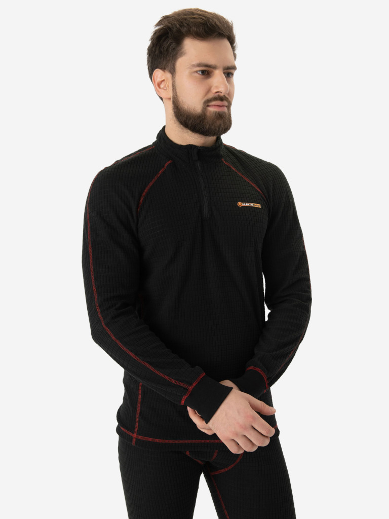 Термобелье HUNTSMAN Thermoline ZIP мужское на молнии флисовое второго слоя для охоты и рыбалки