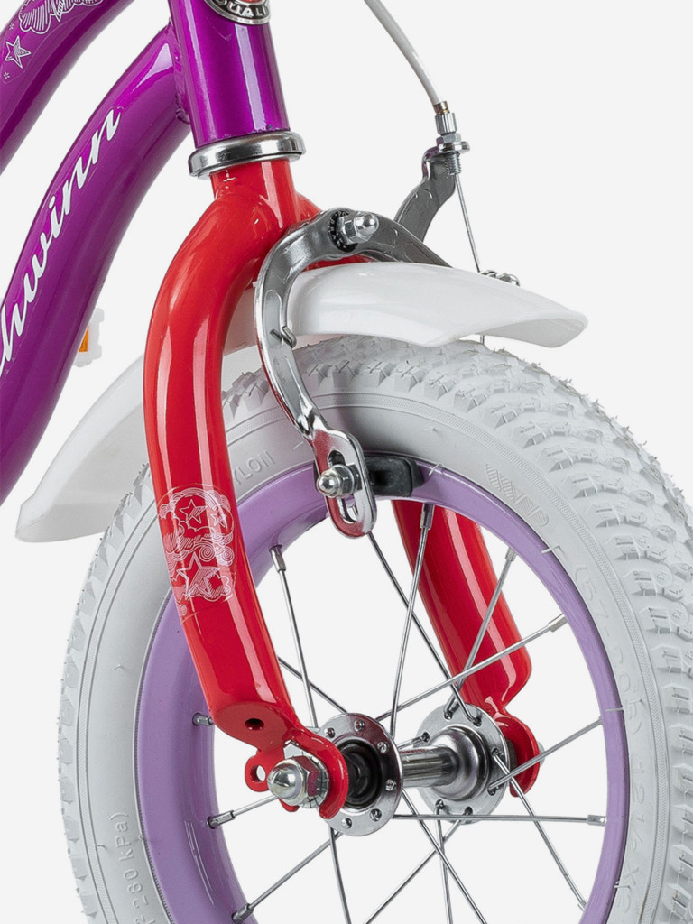 Детский велосипед SCHWINN Elm 12 для девочек до 4 лет. Колеса 12 дюймов. Рост 71 - 97. Система Smart Start