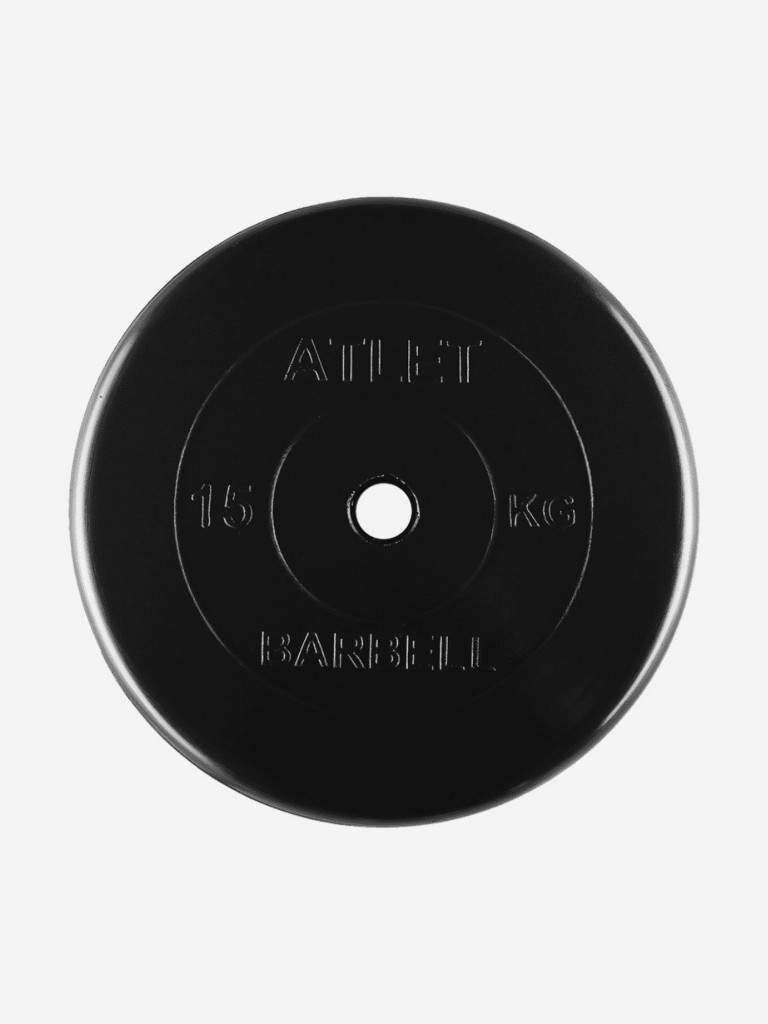 Диск (блин) BARBELL ATLET 15 кг 31 мм.