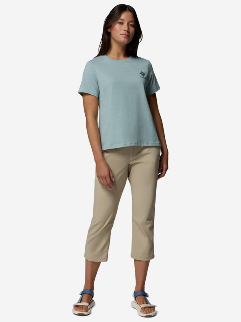 Футболка женская Columbia Rolling Bend Graphic SS