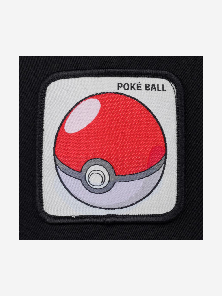 Бейсболка с сеточкой CAPSLAB CL/PKM/1/POK1 Pokemon Pokeball (черный)
