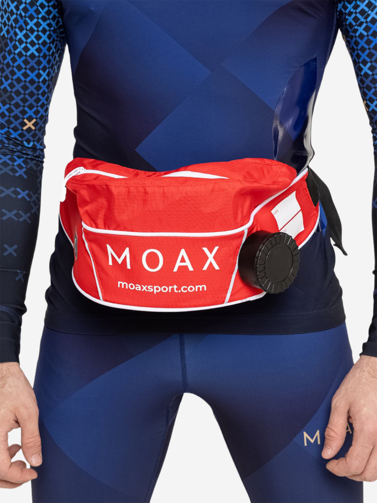 Сумка поясная Moaxsport Race Cup с флягой