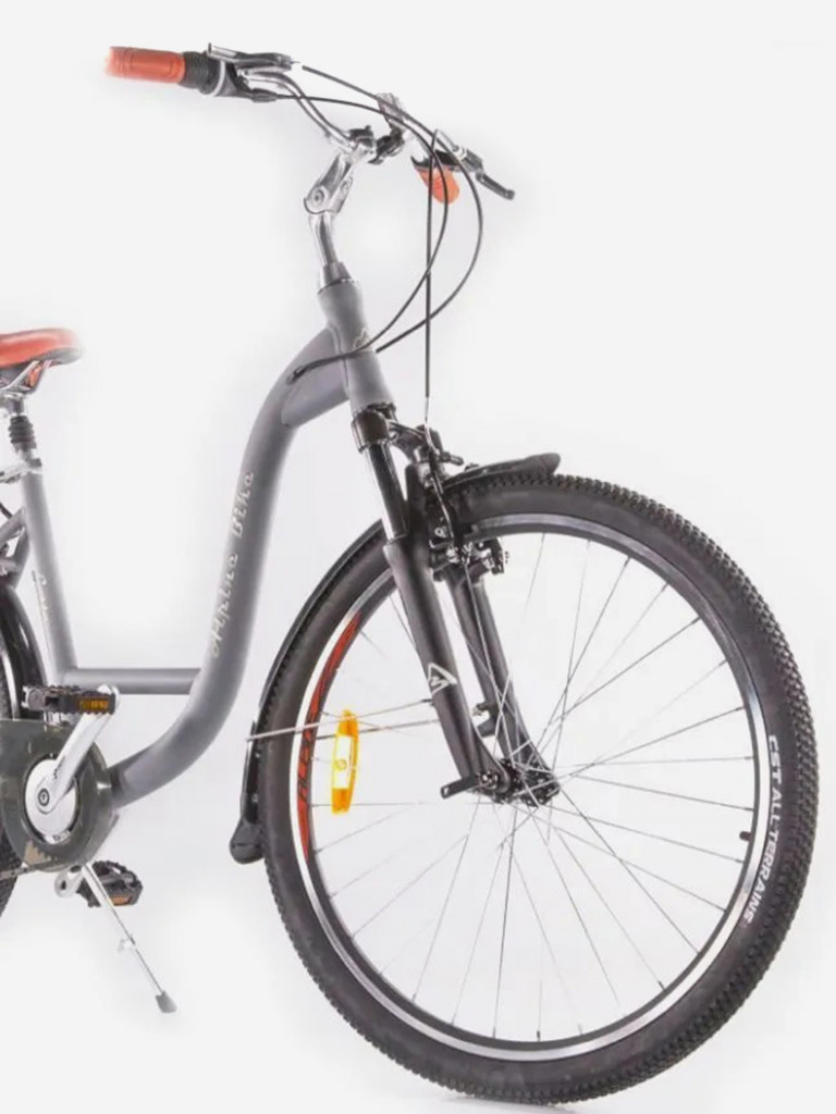 Велосипед Alpinebike Costa, M, 26", городской, 7 скоростей, серый