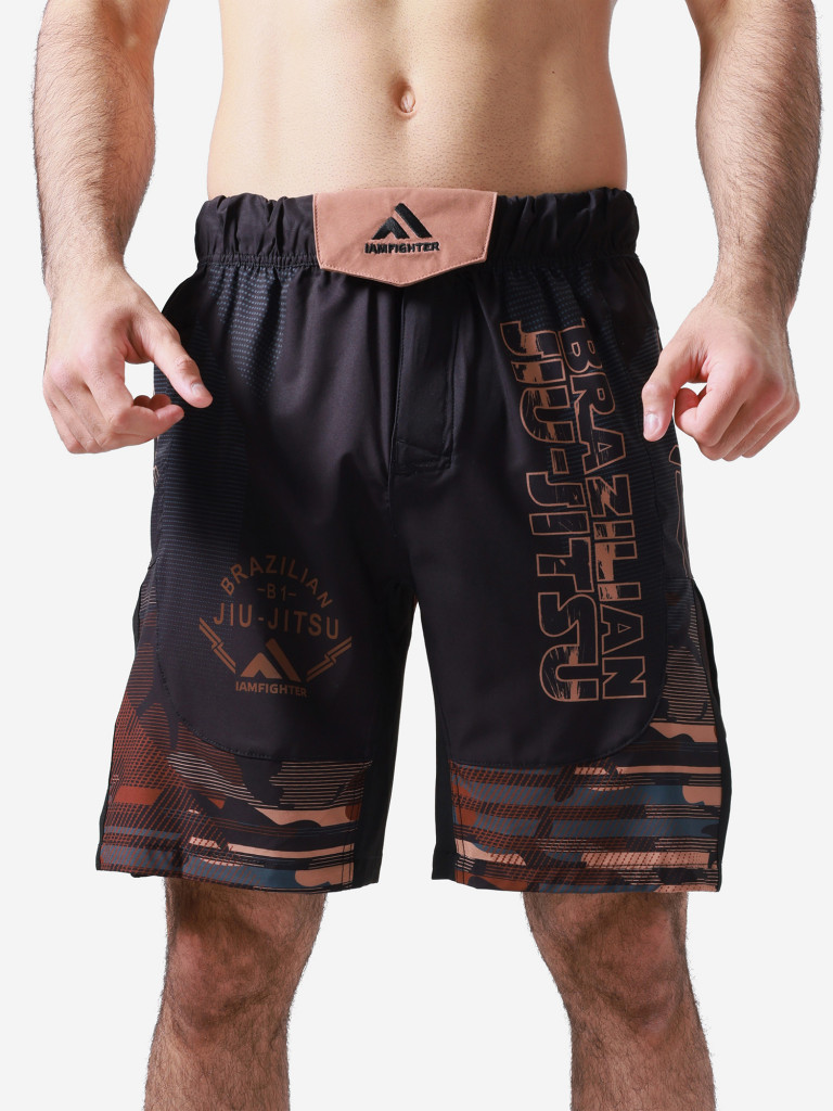 Шорты для единоборств IAMF Bars BJJ