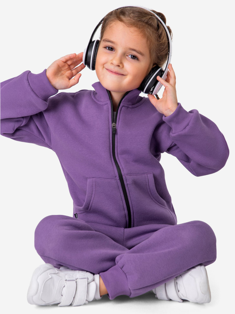 Костюм спортивный для девочек теплый с начесом Happyfox