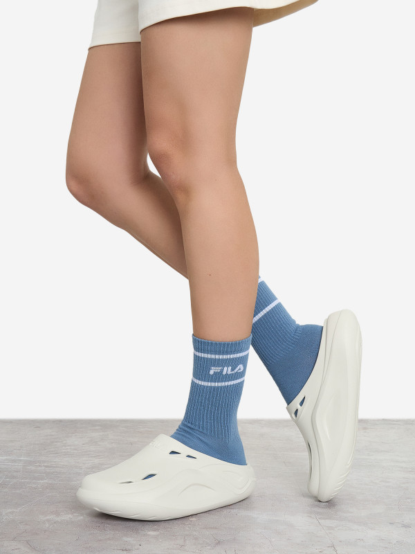 Сабо женские FILA Skat арт. 138639 светло-бежевый цвет — купить за 1619 руб. со скидкой 40 %, отзывы в интернет-магазине Спортмастер