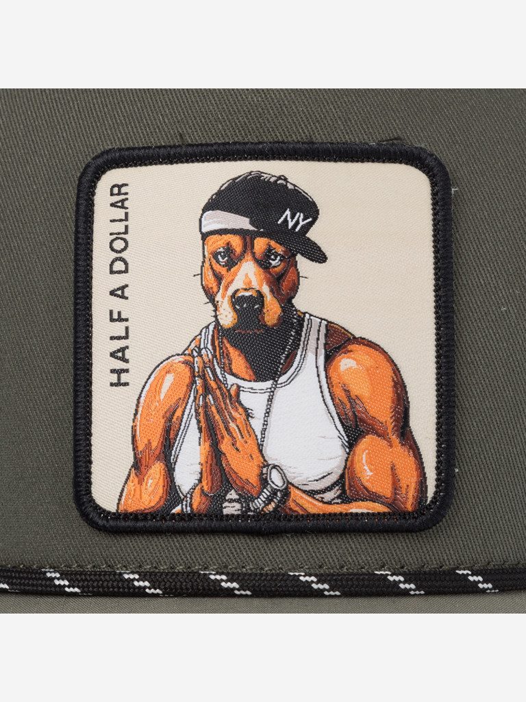 Бейсболка с сеточкой CAPSLAB CL/HIP/1/PCT/HALFB Premium Half a Dollar