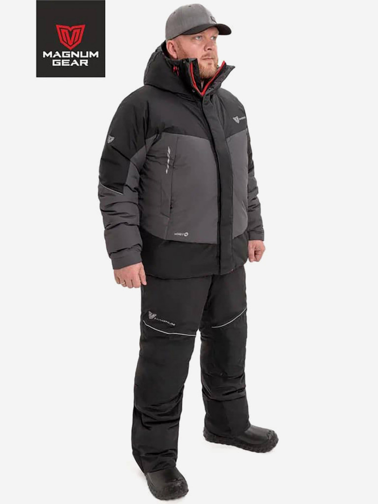 Костюм мужской MAGNUM GEAR ICEBERG PRO -25° С графит/черный