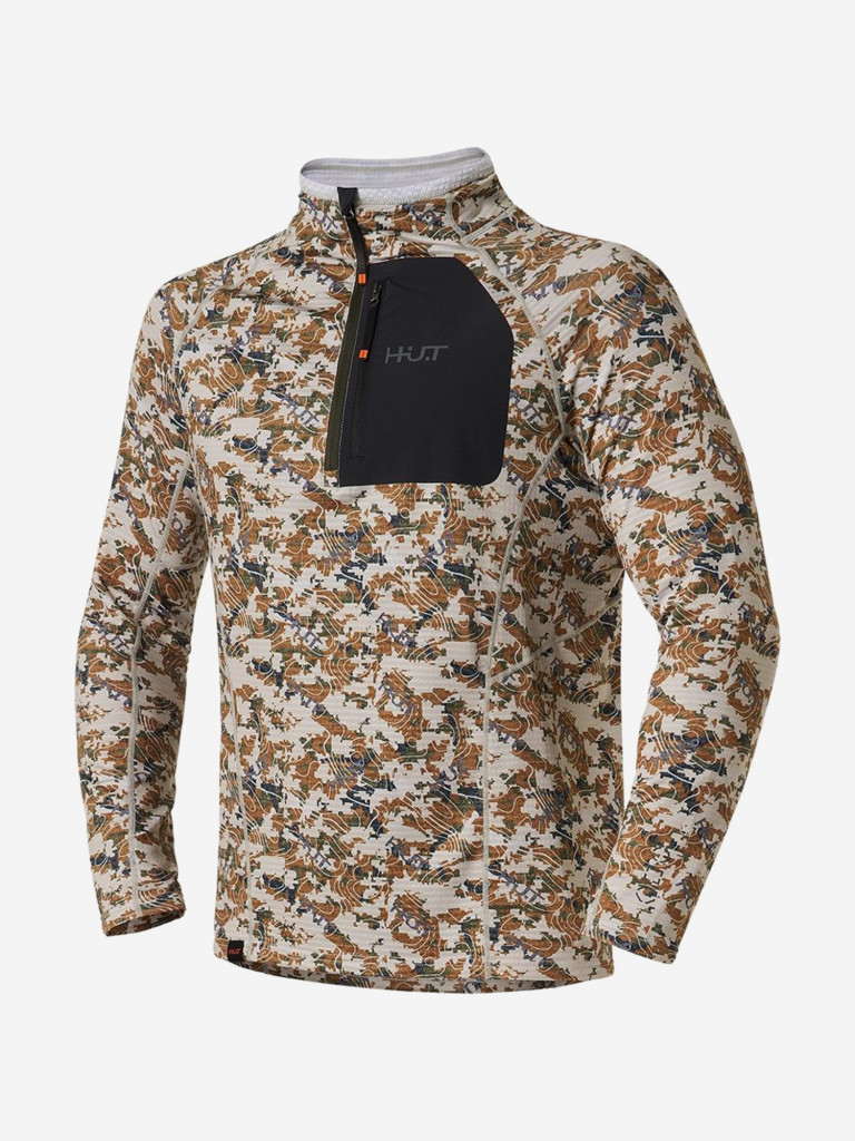 Термобелье лонгслив для охоты и рыбалки мужской H.U.T. YUGAN