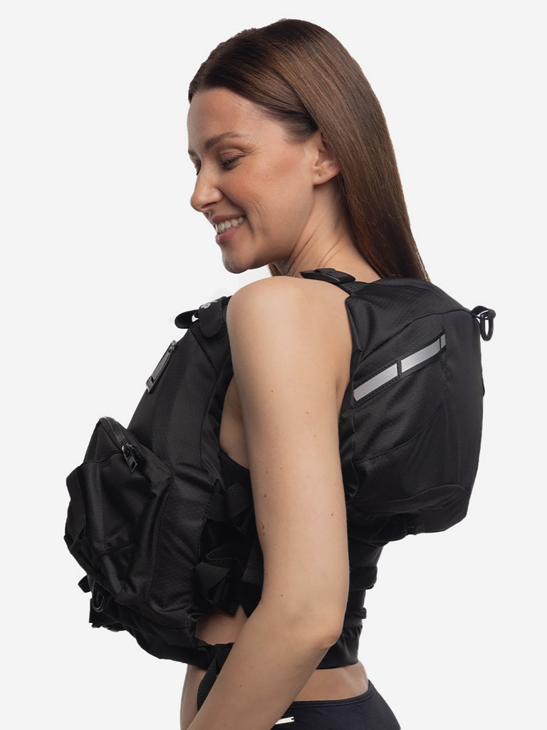Спасательный жилет для рыбалки на каяке hikeXp Hook Black