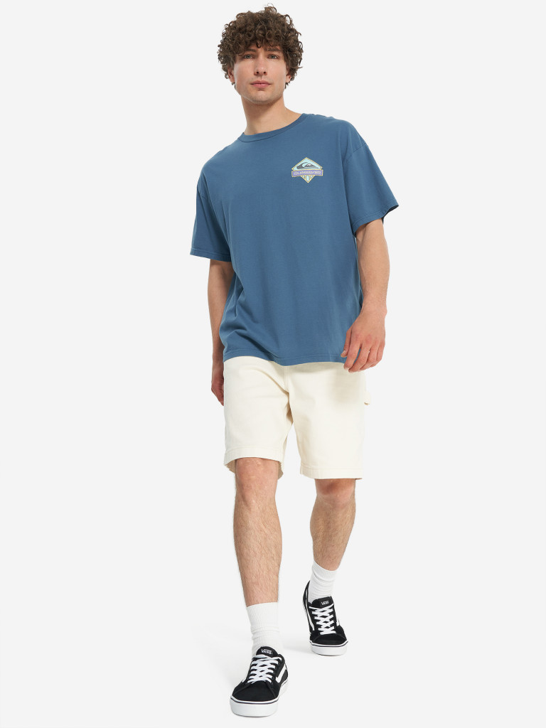 Футболка мужская оверсайз Quiksilver Crystal Jet