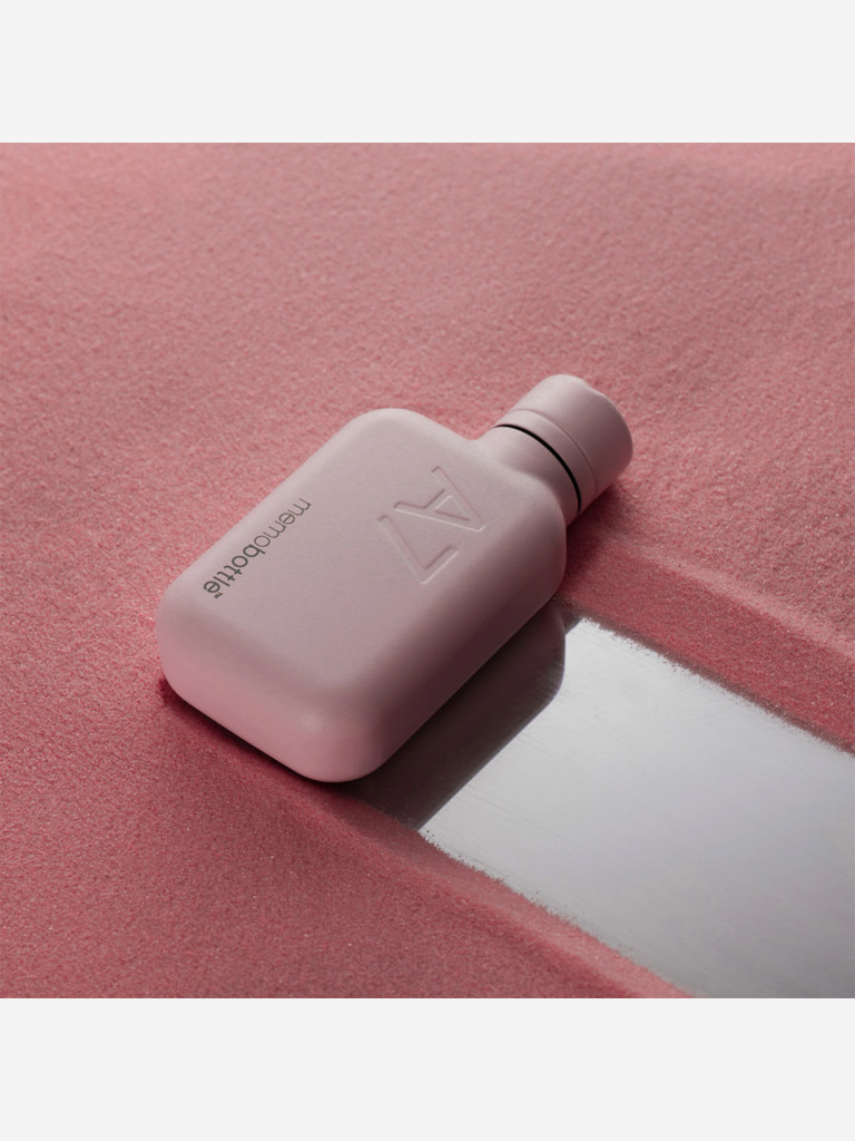 Бутылка из нержавеющей стали Memobottle A7, розовый