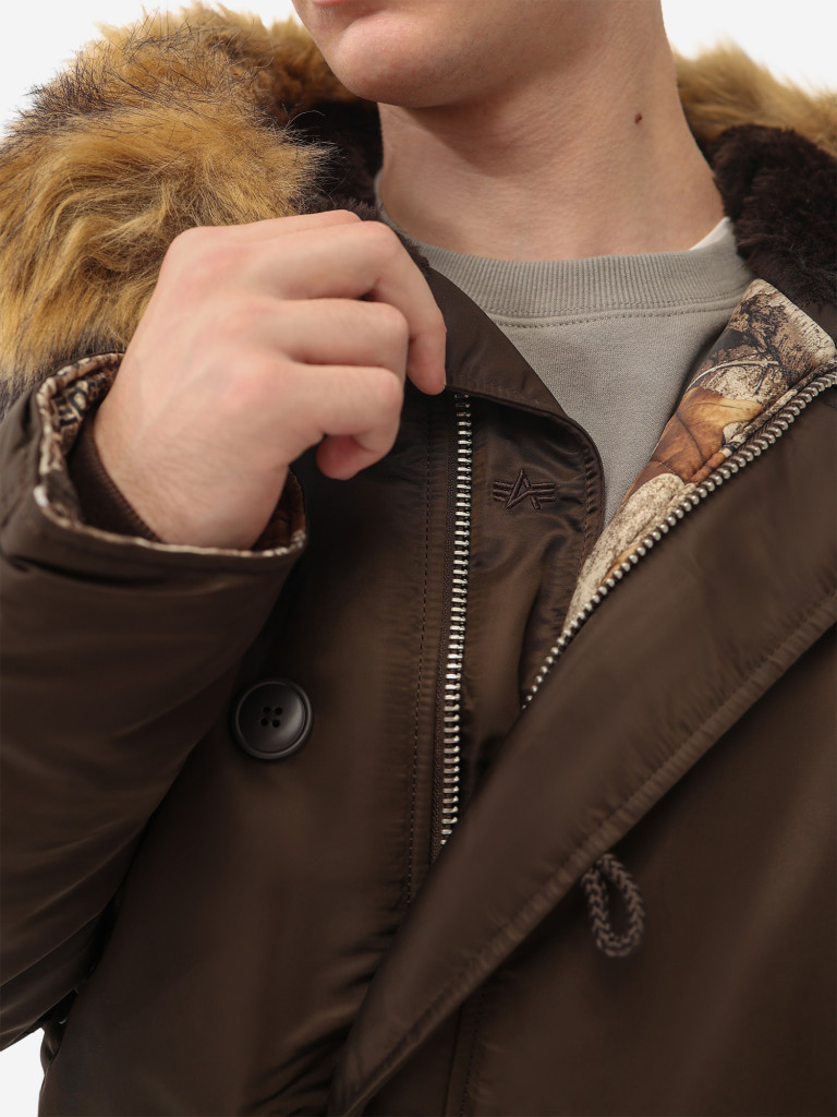 Парка зимняя мужская N-3B Regular Fit Alpha Industries