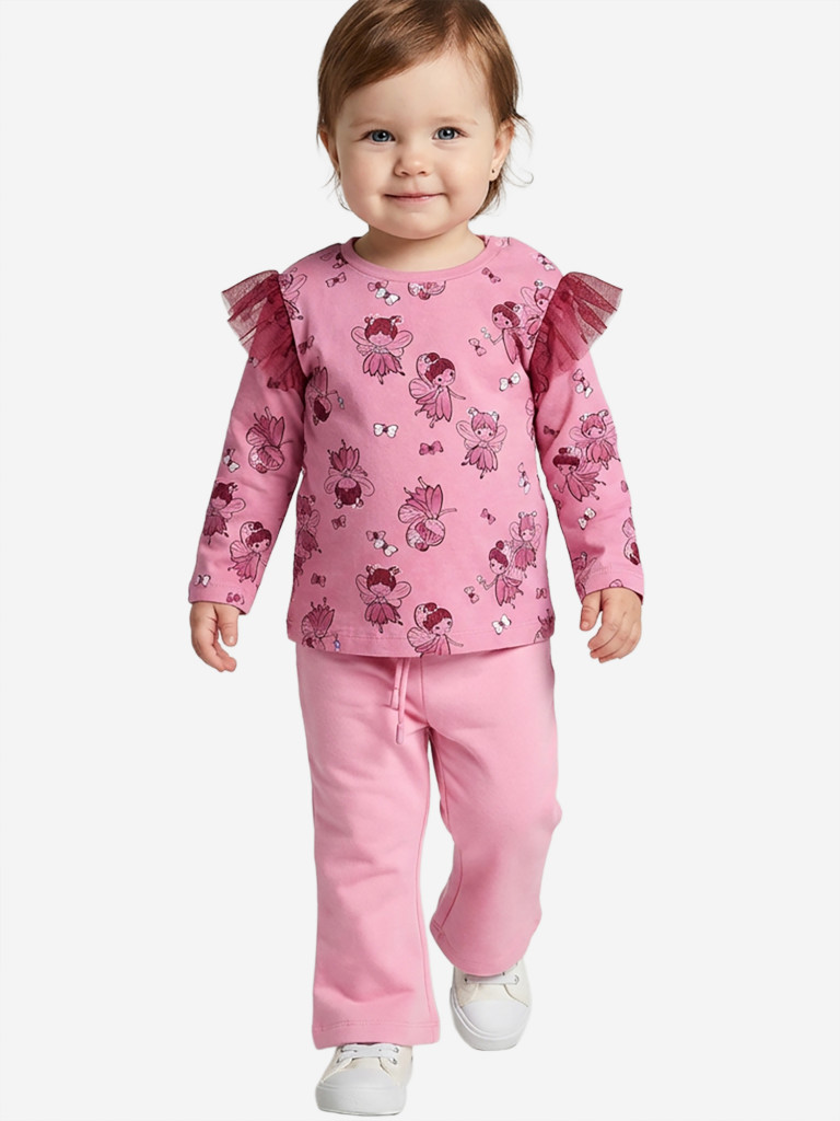 Лонгслив для девочки PlayToday