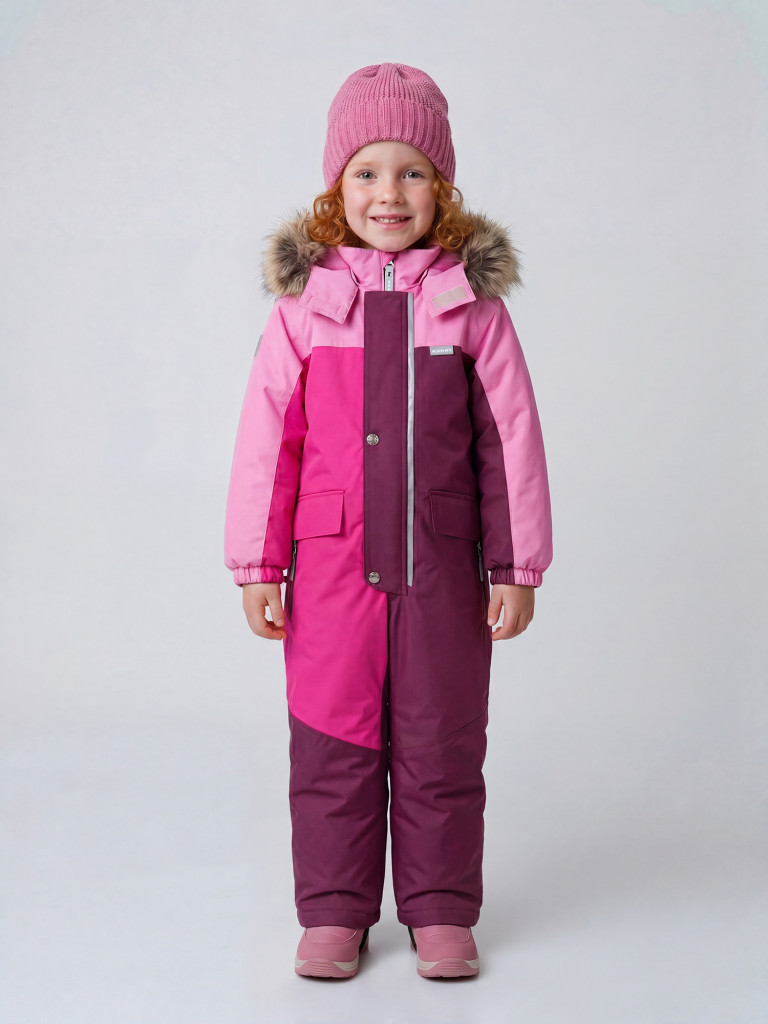 Комбинезон утепленный для девочек Kerry Trio