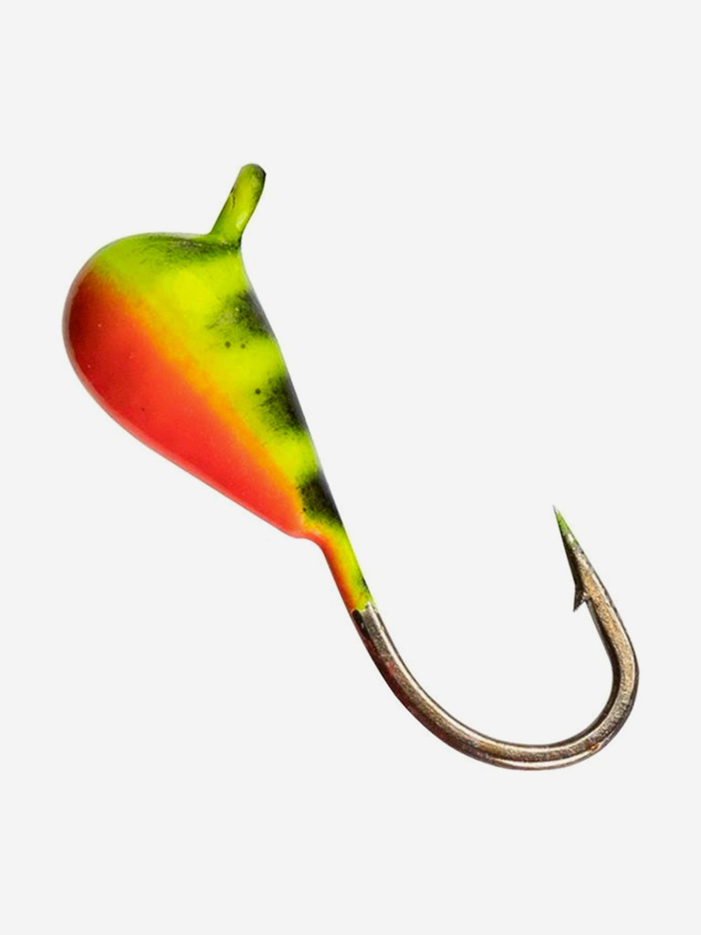 Мормышка Helios вольфрамовая Капля с ушком крашеная 3мм 0,46г 53 (MW-1130-53), 10 штук в упаковке