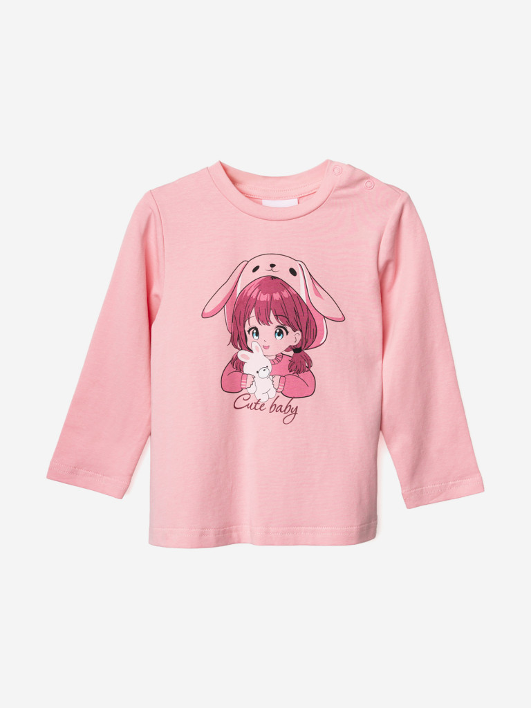 Лонгслив для девочки PlayToday