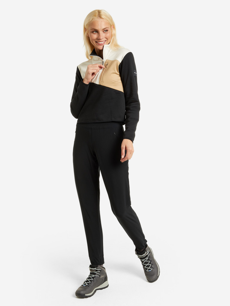 Свишот женский Columbia Lodge Hybrid Pullover
