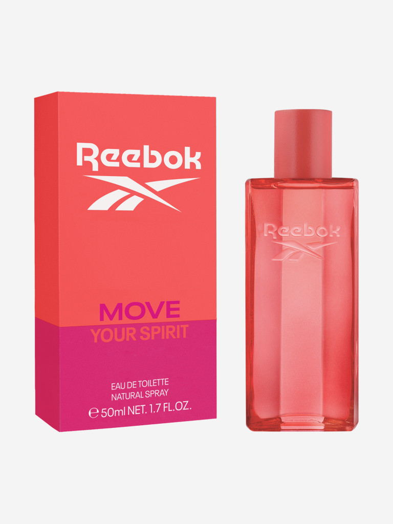 REEBOKMove Your Spirit, Туалетная вода, спрей 50 мл
