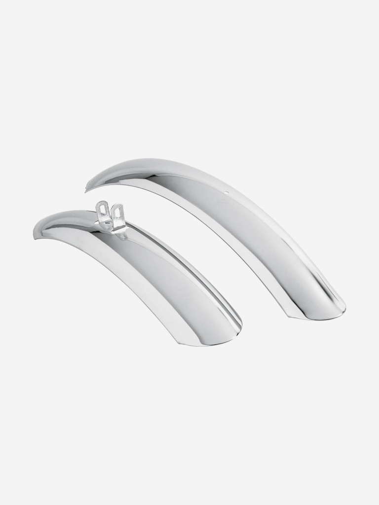 Крылья для велосипеда Electra Cruiser Steel Stubby Fender Set Men's Chrome 26"
