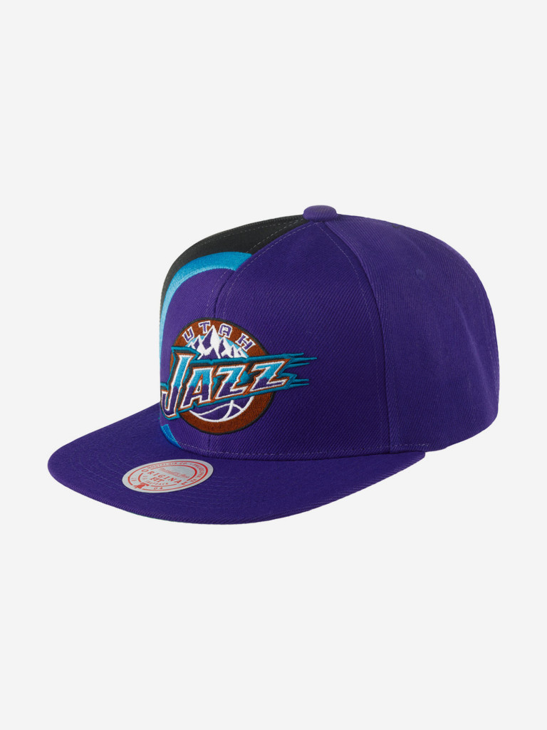 Бейсболка с прямым козырьком MITCHELL NESS HHSS2992-UJAYYPPPPURP Utah Jazz NBA (фиолетовый)