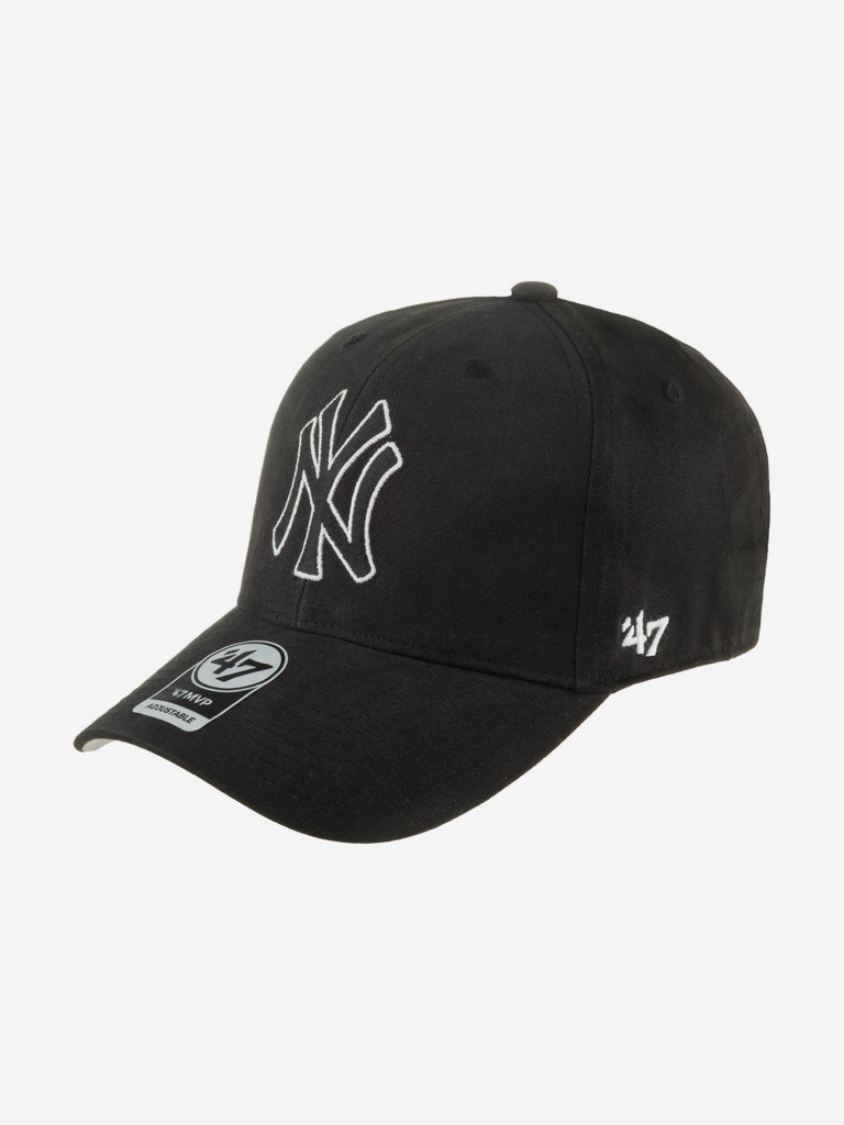 Бейсболка 47 BRAND B-AC17CTP-BKW New York Yankees MLB (черный)