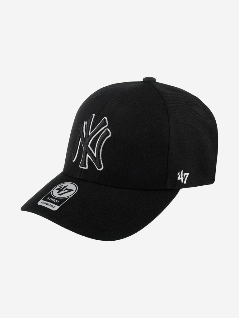 Бейсболка 47 BRAND B-MVP17WBV-BKC New York Yankees MLB (черный)